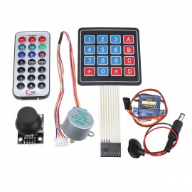 Ultimate UNO R3 LCD1602 Starter Kit With Keypad Servo Motor Gas Relay RTC Module For Arduino