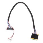 40 Pin 1 Channel 6 Bit LED LCD LVDS Screen Cable For Display