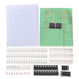 HKT002 SMD Soldering Practice Board Electronic Components DIY Learning Kit