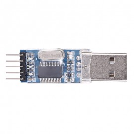 Genuine PL2303HX Chip 3.3V and 5V Dual Voltage Output USB to TTL Converter Module Board (Blue)