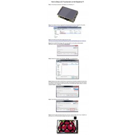 3.5 inch LCD TFT Touchscreen Display Touch Shield with Stylus Pen for Raspberry Pi