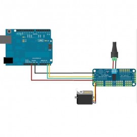 16 Channel PWM Servo Motor Controller DIY for Arduino