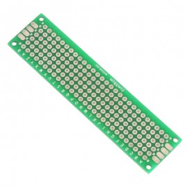 7 in 1 20 x 80mm Double Sided Printed Circuit Board with 40 Pin Header Kit for DIY Project