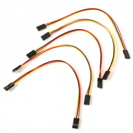 5 PCS 3 Pin Jumper Cable Female to Female Dupont Wire for Arduino