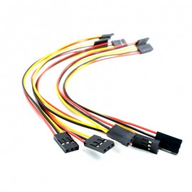 5 PCS 3 Pin Jumper Cable Female to Female Dupont Wire for Arduino