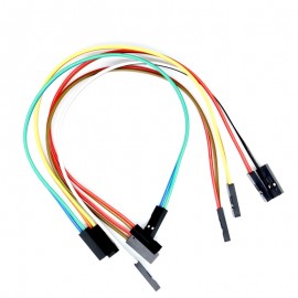 5 PCS 2 Pin Jumper Cable Female to Female Dupont Wire for Arduino