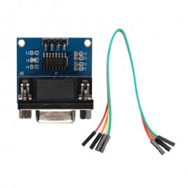 LDTR – WG0002 RS232 Serial Port to TTL Converter Communication Module – Blue with Dupont Cable