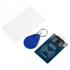 LDTR – WG0015 RFID – RC522 RF IC Card Sensor Module Kit with Key Chain for Arduino DIY Projects – Blue and White