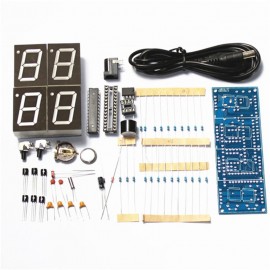 SZ-0001 Microcontroller LED Digital Clock DIY Kit Set – Colormix