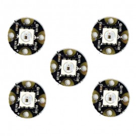 5 PCS LDTR – LB0002 WS2812B LED RGB Light Module – Black