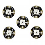 5 PCS LDTR – LB0002 WS2812B LED RGB Light Module – Black