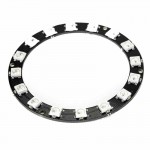 LDTR – Y00016 WS2812B 5050 LED Smart RGB Ring 68mm 16 Bit for Arduino – Black