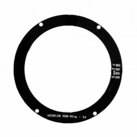 LDTR – Y00016 WS2812B 5050 LED Smart RGB Ring 68mm 16 Bit for Arduino – Black