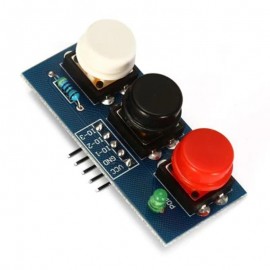 LDTR – Key3 3 – 6V Independent Key Touch Button Module External Keyboard with LED Power Indicator