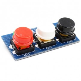 LDTR – Key3 3 – 6V Independent Key Touch Button Module External Keyboard with LED Power Indicator