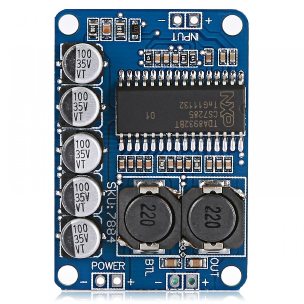 Mini 35W TDA8932 Mono Digital Amplifier Board